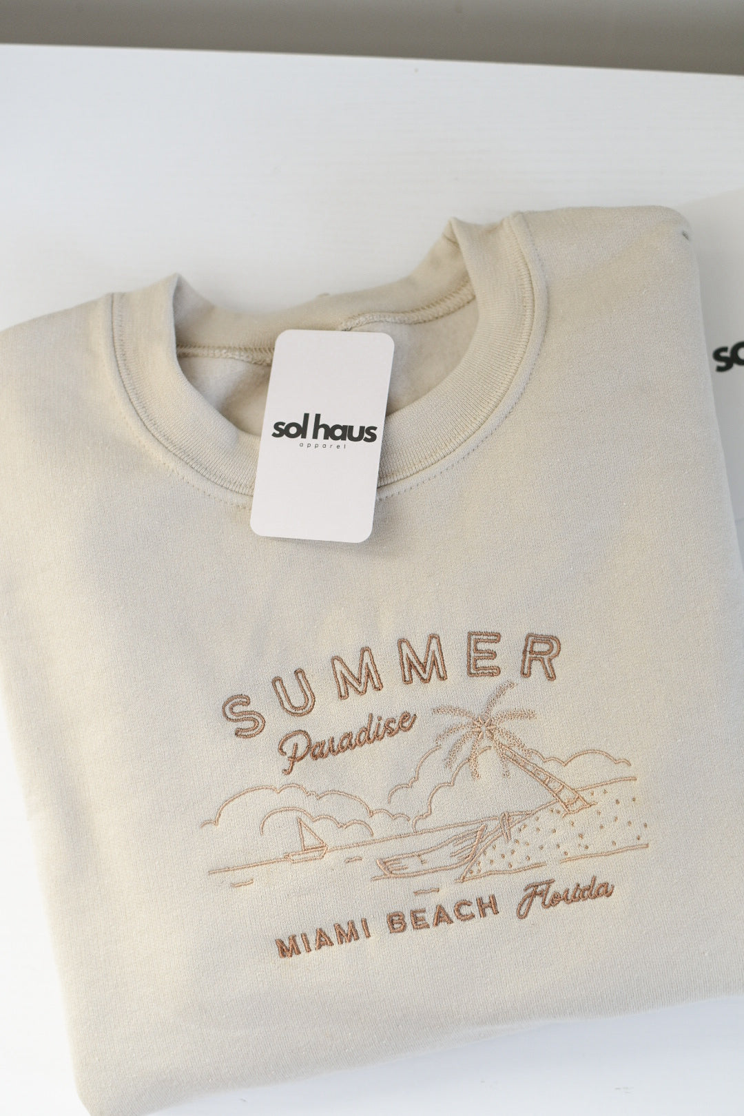 Summer Paradise Crewneck Sweatshirt
