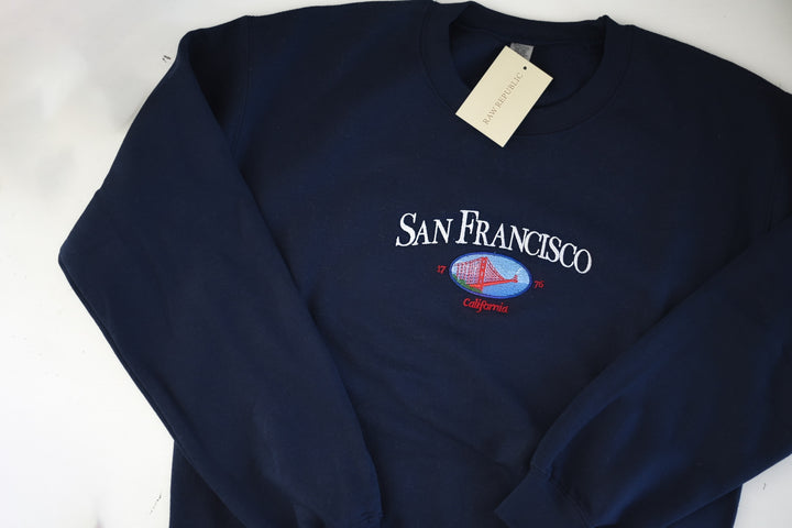 San Francisco, California Crewneck Sweatshirt