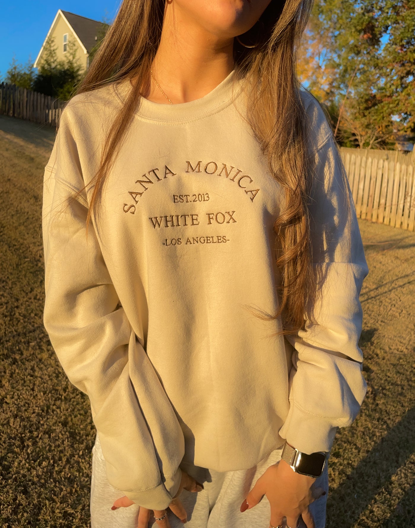 Santa Monica Crewneck Sweatshirt