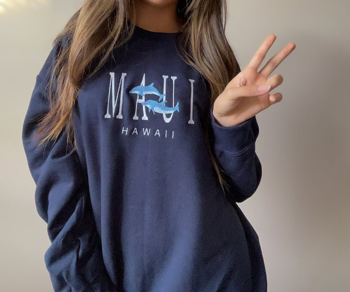 Maui, Hawaii Crewneck Sweatshirt